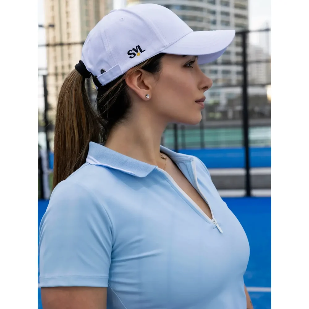 SVL Padel Classic Cap White 02