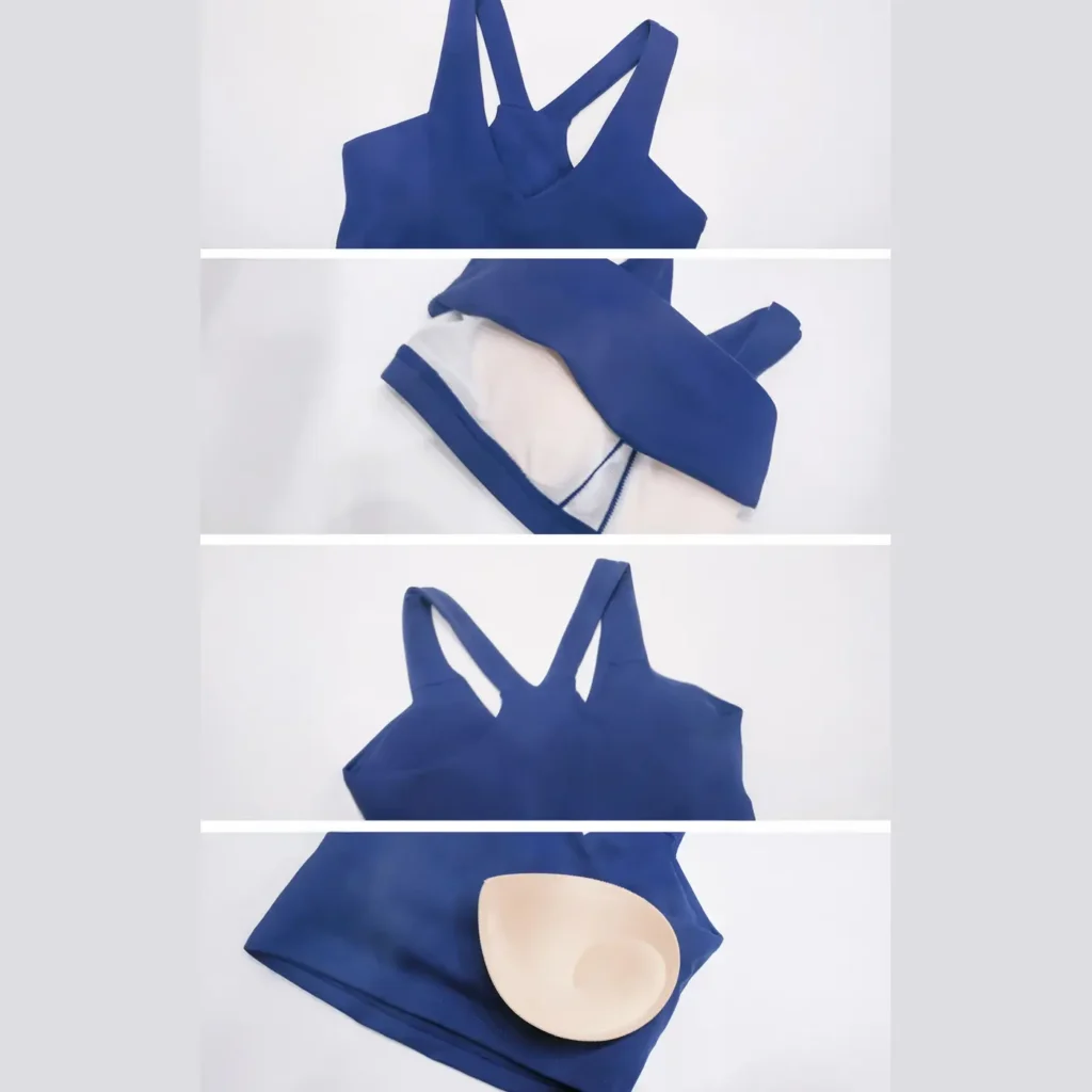 SVL Padel Sports Active Aura Bra Dark Blue 02