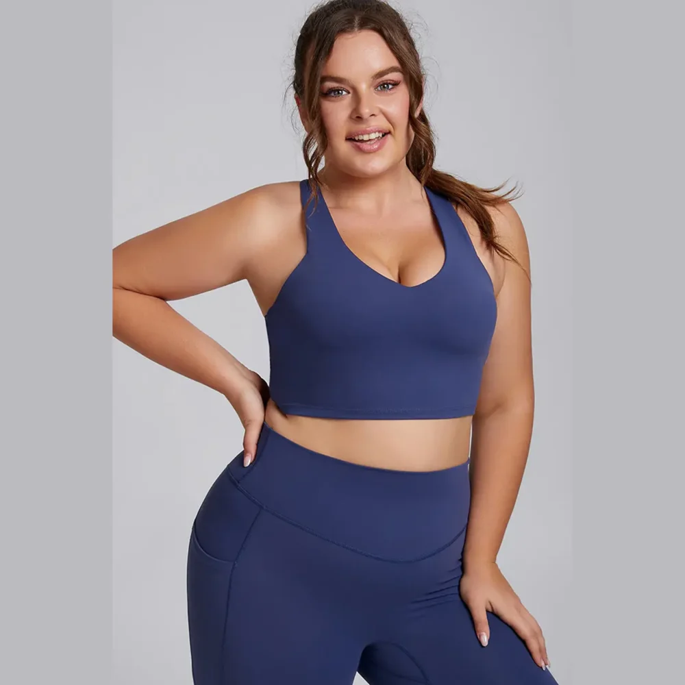 SVL Padel Sports Active Aura Bra Dark Blue 05