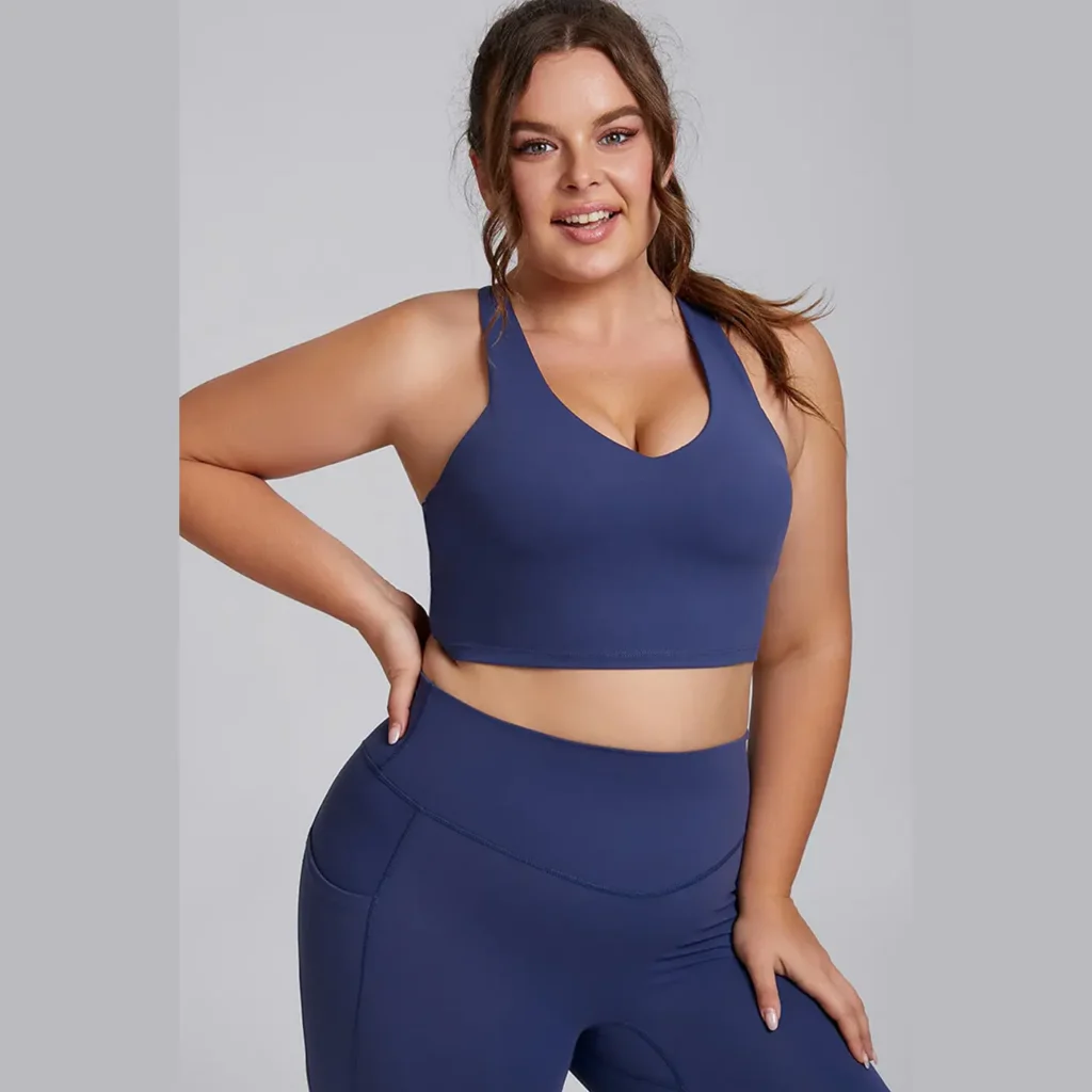 SVL Padel Sports Active Aura Bra Dark Blue 05