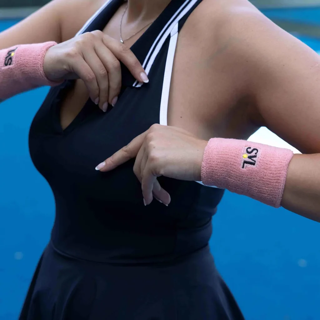 SVL Padel Sports Wristbands Pink Pack of 2 01