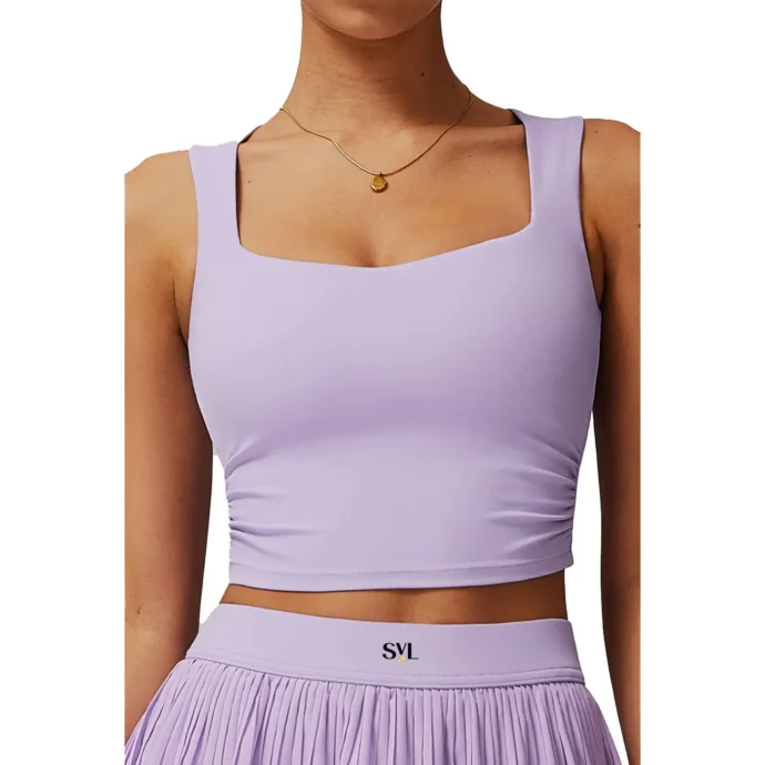 SVL Plush Pleat Padel Top 01