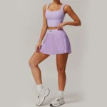 SVL Plush Pleat Padel Top 12