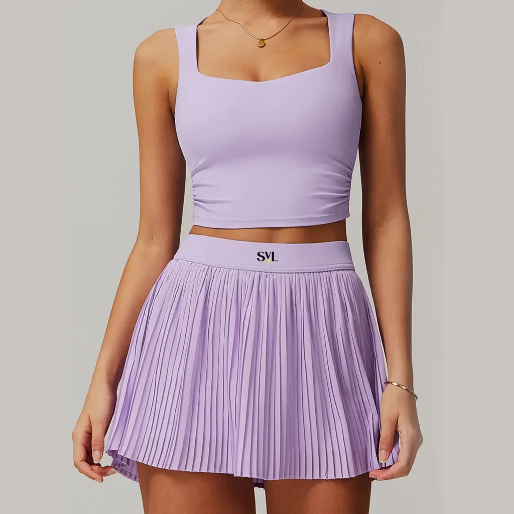 SVL Plush Pleat Padel Top 14