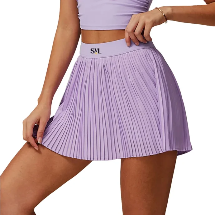 SVL Plush Pleat Women's Padel Skirt 04