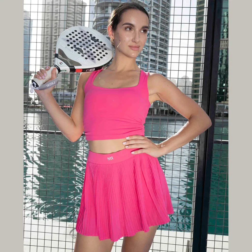 SVL Plush Pleat Women's Padel Skirt 13