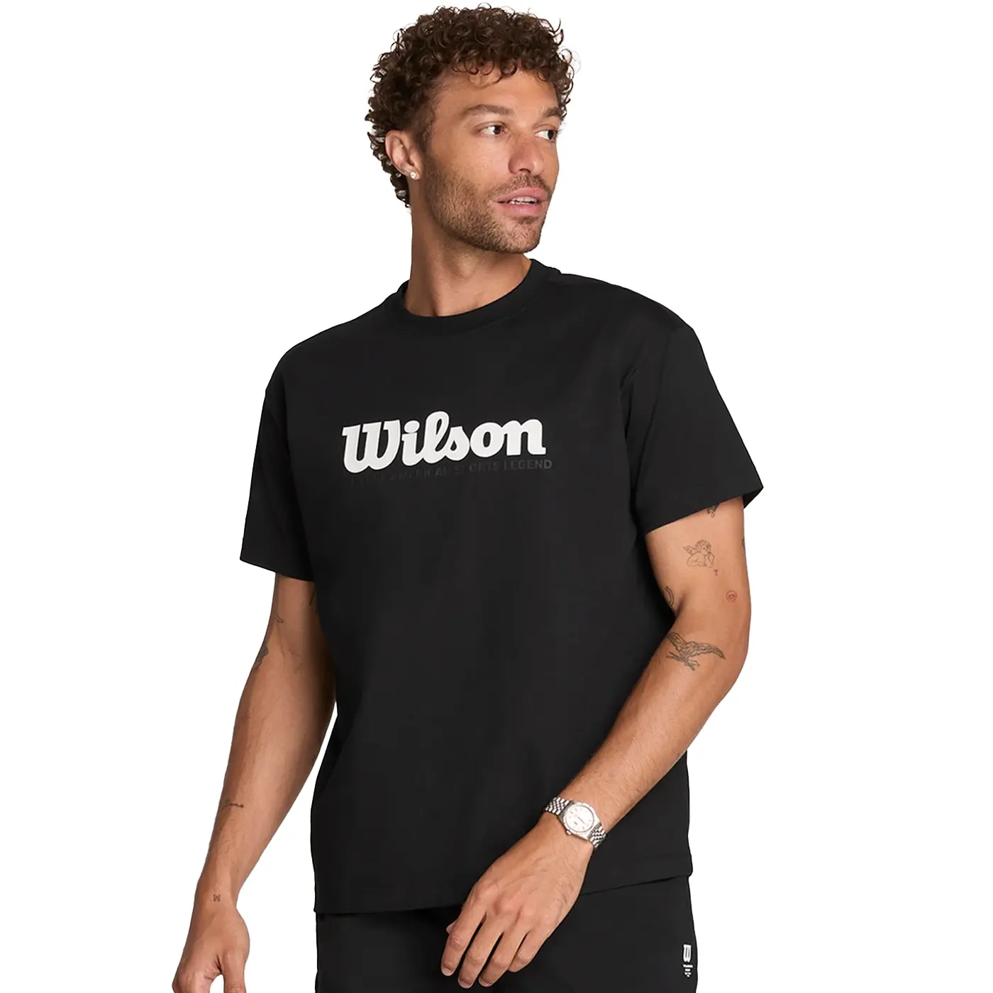 WILSON Graphic Padel T-Shirt Black 01 WILSON Graphic Padel T-Shirt Black 01