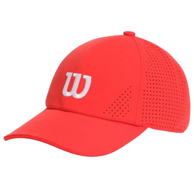 WILSON Perforated Padel Cap RED