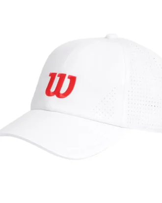 WILSON Perforated Padel Cap White