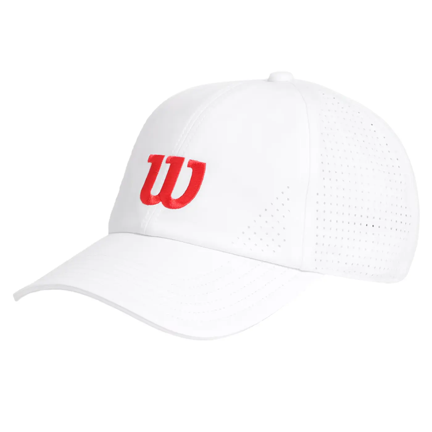 WILSON Perforated Padel Cap White WILSON Perforated Padel Cap White