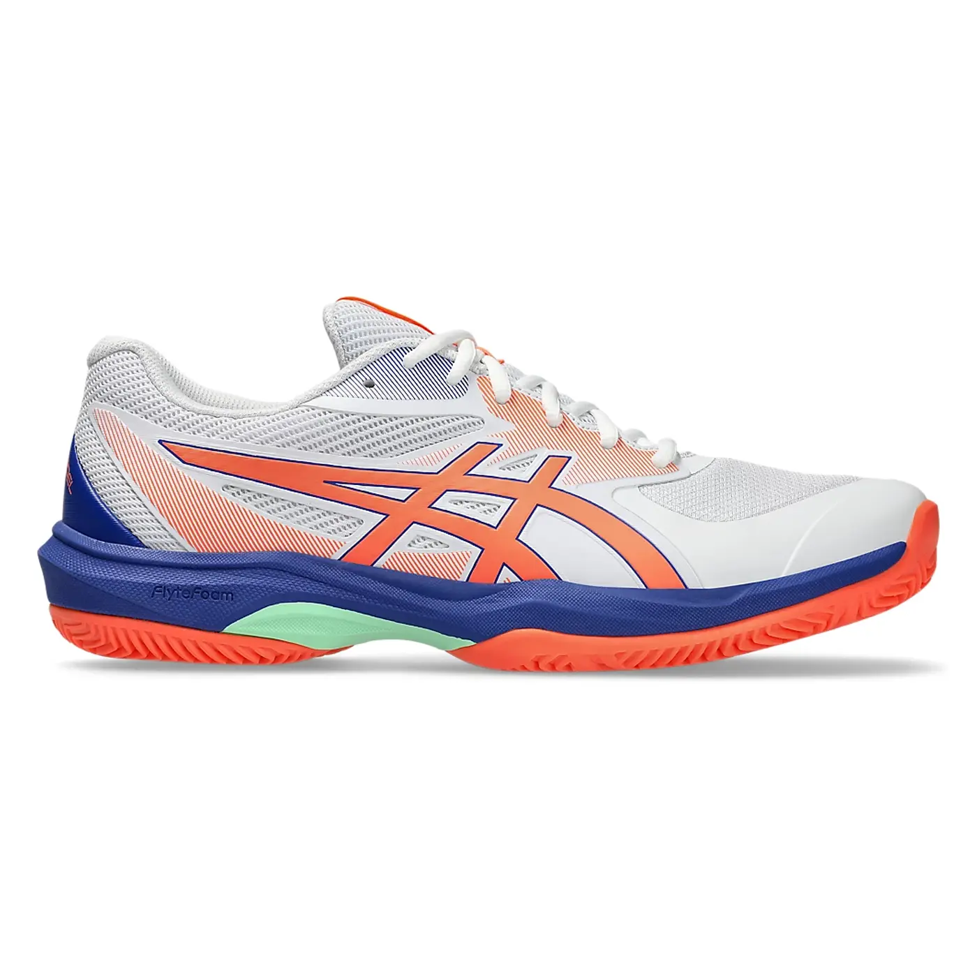 ASICS Game FF Padel Shoes White Vivid Coral 00 ASICS Game FF Padel Shoes White Vivid Coral 00