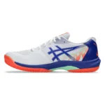 ASICS Game FF Padel Shoes White Vivid Coral 03