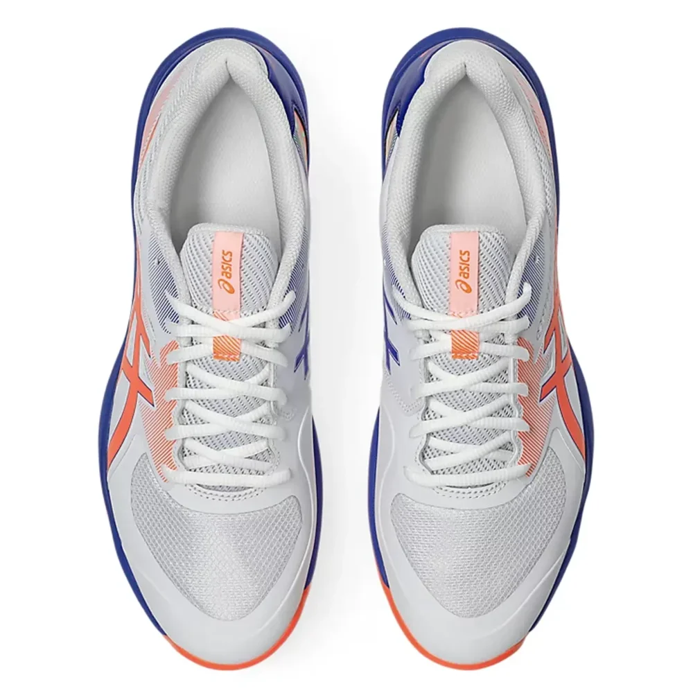 ASICS Game FF Padel Shoes White Vivid Coral 05