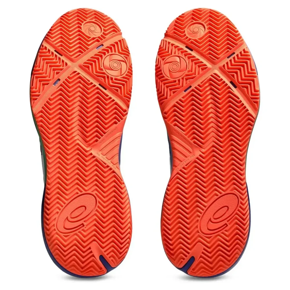 ASICS Gel Challenger 15 Men’s Padel Shoes White Vivid Coral 05