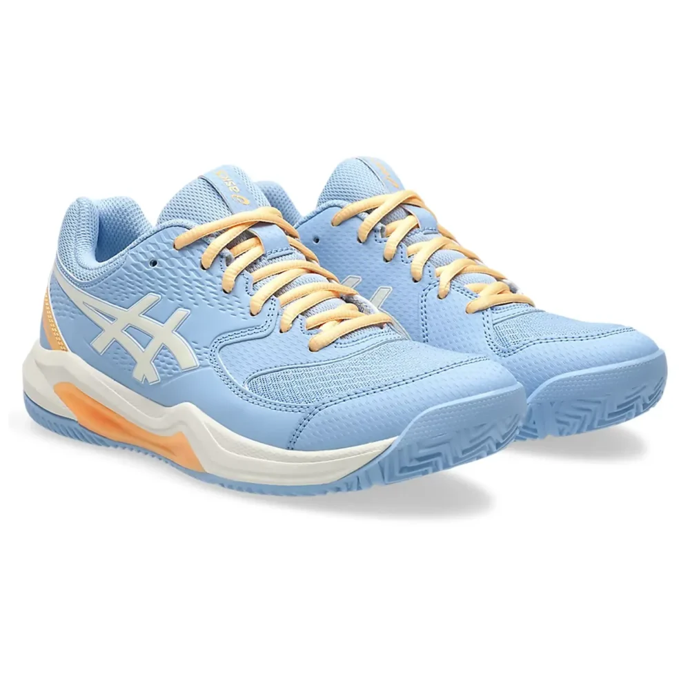 ASICS Gel Dedicate 8 Stone Wash Cream Women Padel Shoes 02