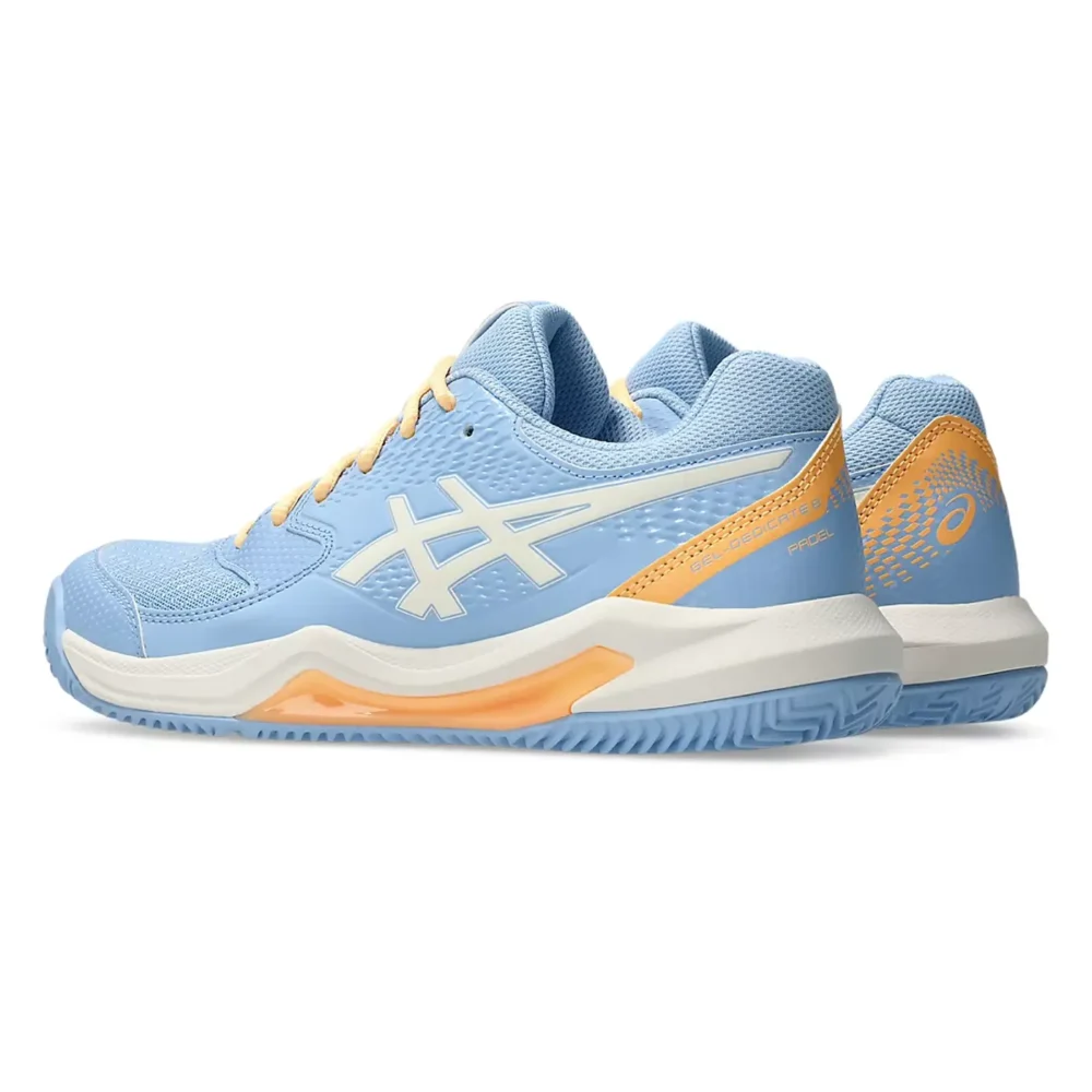ASICS Gel Dedicate 8 Stone Wash Cream Women Padel Shoes 03