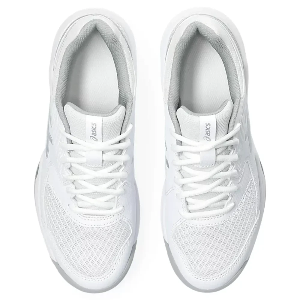 ASICS Gel Dedicate 8 White Pure Silver Women Padel Shoes 06