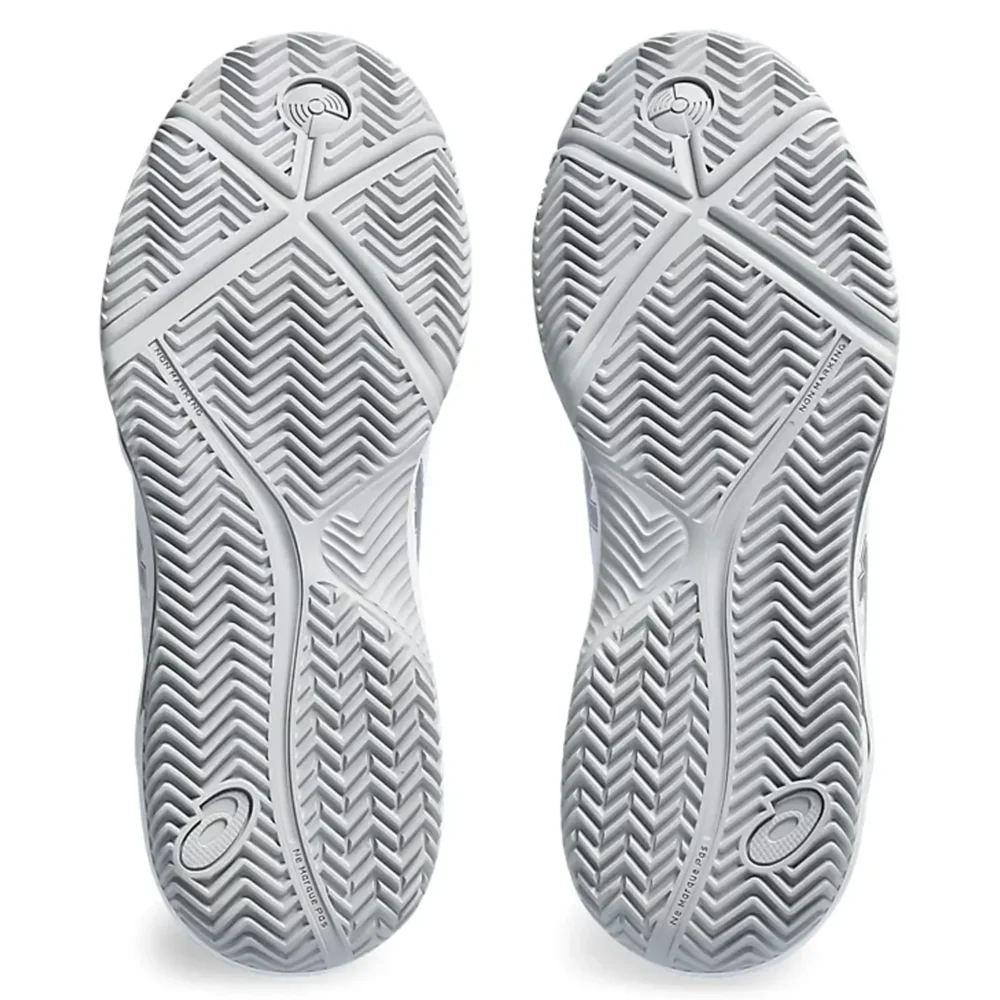 ASICS Gel Dedicate 8 White Pure Silver Women Padel Shoes 07