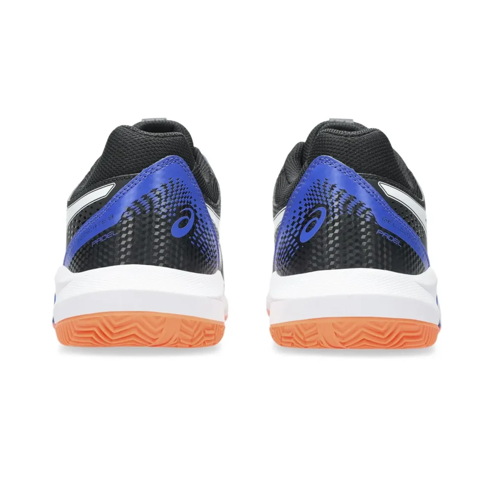 ASICS Padel Shoes Gel Dedicate 8 Black and White 006