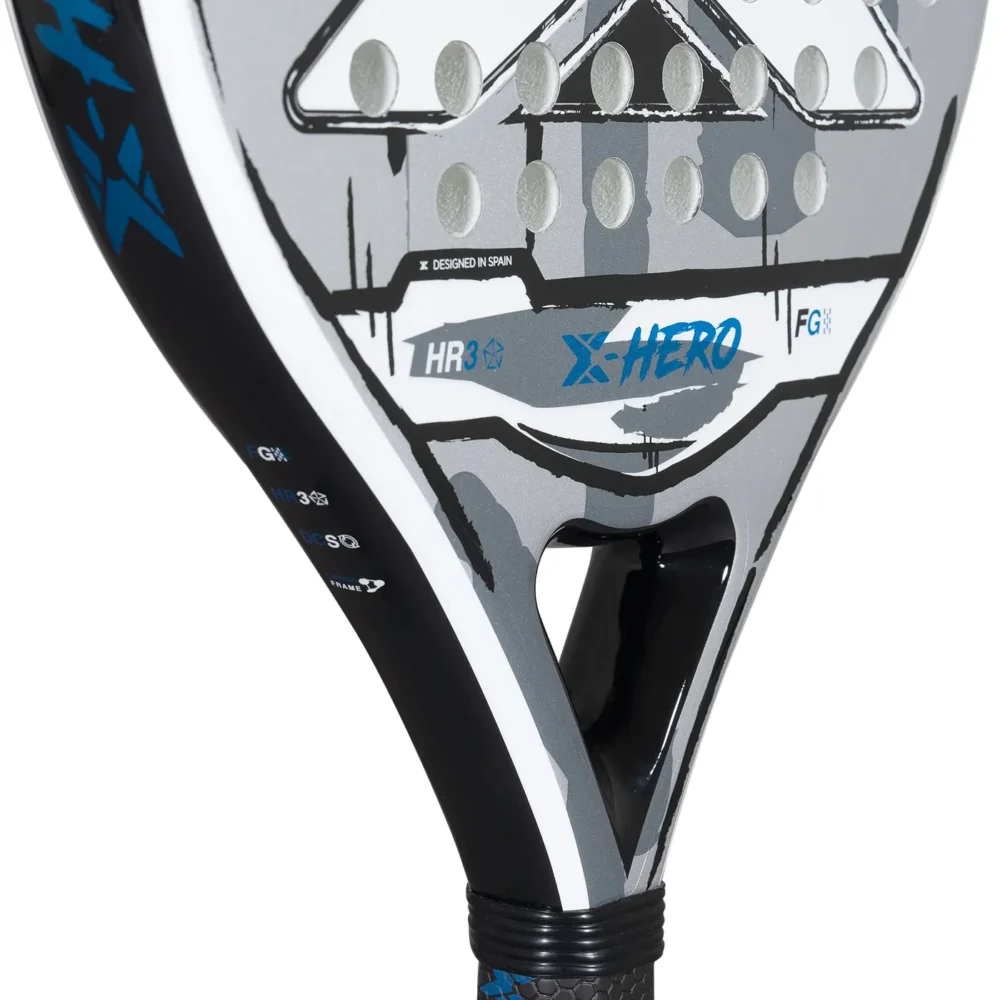 NOX X-Hero White 2026 Padel Racket 02