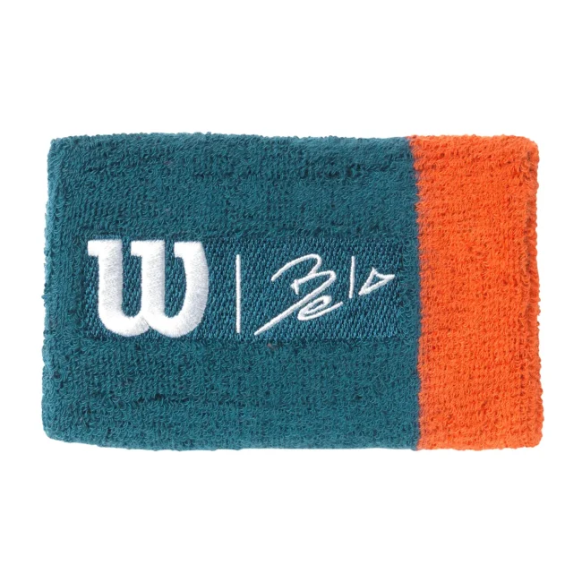 Wilson-Bela-Extra-Wide-Wristband-II-Blue-Coral-Fiesta