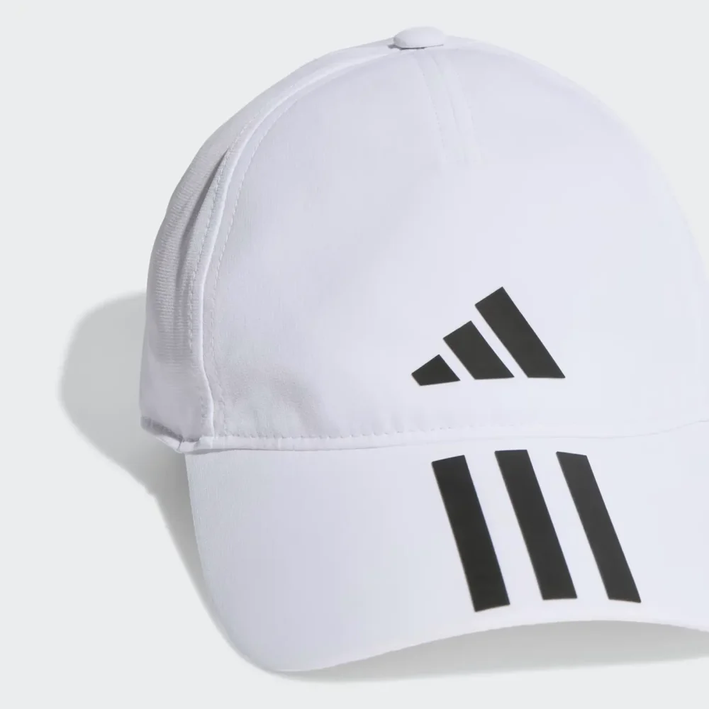 ADIDAS 3 Stripes Aeroready Running Training Baseball Cap 03