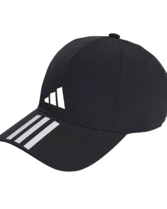 ADIDAS 3 Stripes Aeroready Running Training Baseball Cap Black 00
