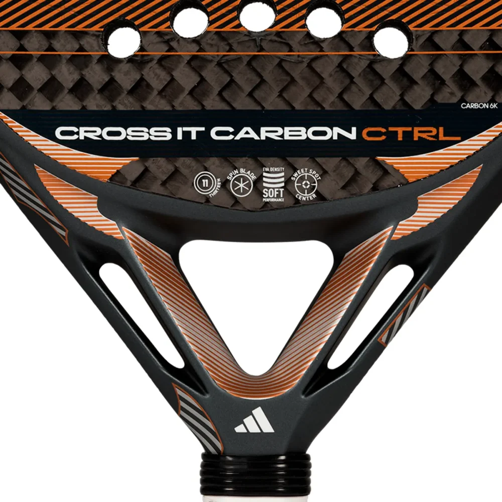 ADIDAS Cross IT Carbon Control Padel Racket 2026 05