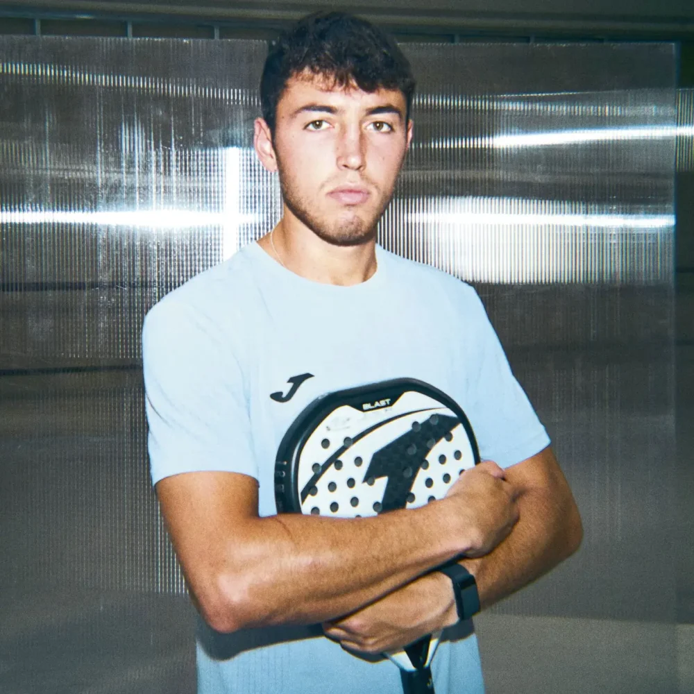 JOMA Padel Racket ST Blast Juanlu Esbri Silver 02