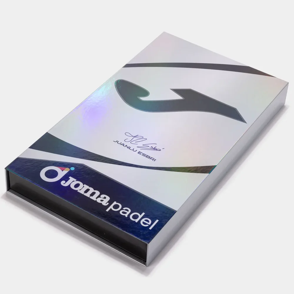 JOMA Padel Racket ST Blast Juanlu Esbri Silver 03