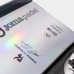 JOMA Padel Racket ST Blast Juanlu Esbri Silver 06