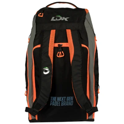 LÕK Maxx Gen 2 Padel Bag Black Orange 01