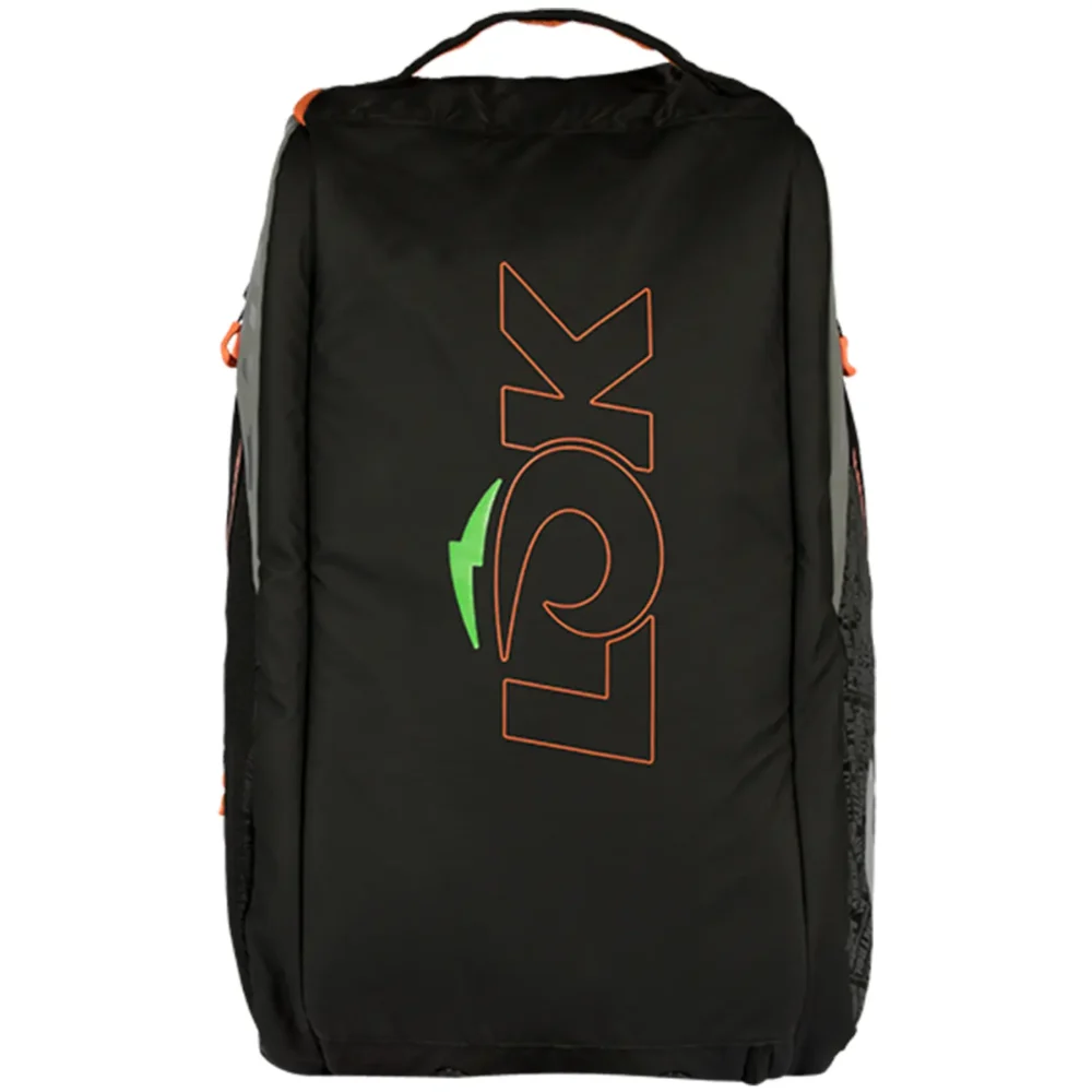 LÕK Maxx Gen 2 Padel Bag Black Orange 03