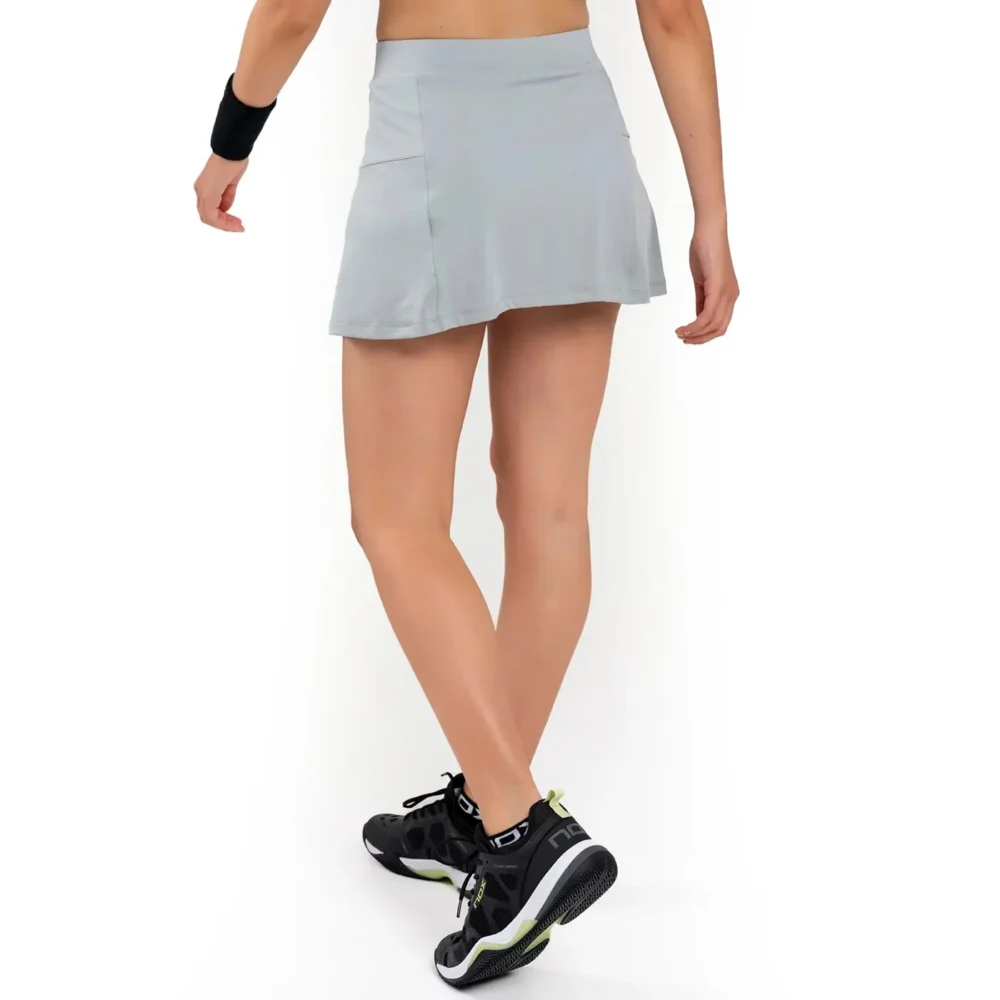 NOX PRO Women's Padel Skirt Grey 03