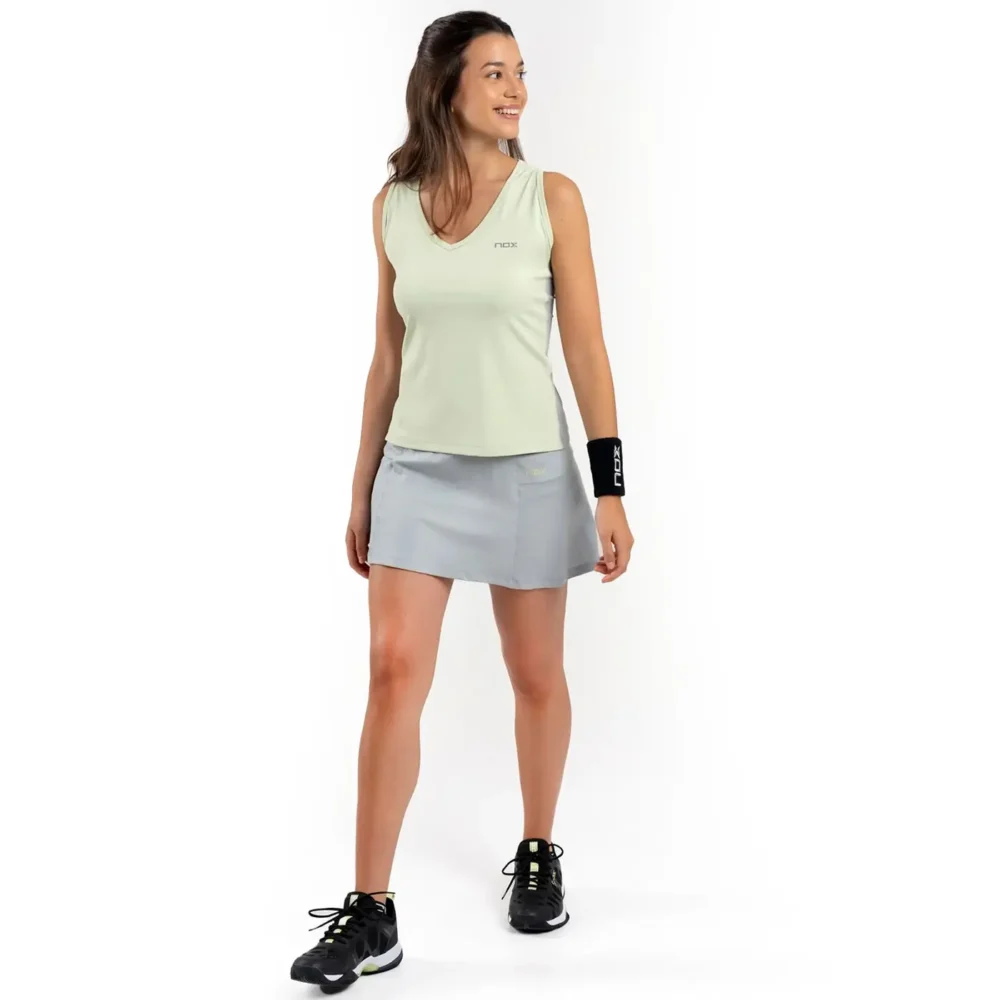 NOX PRO Women's Padel Skirt Grey 05