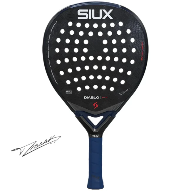 Siux Diablo Pro 2026 Padel Racket Tino Libaak Night Blue 01