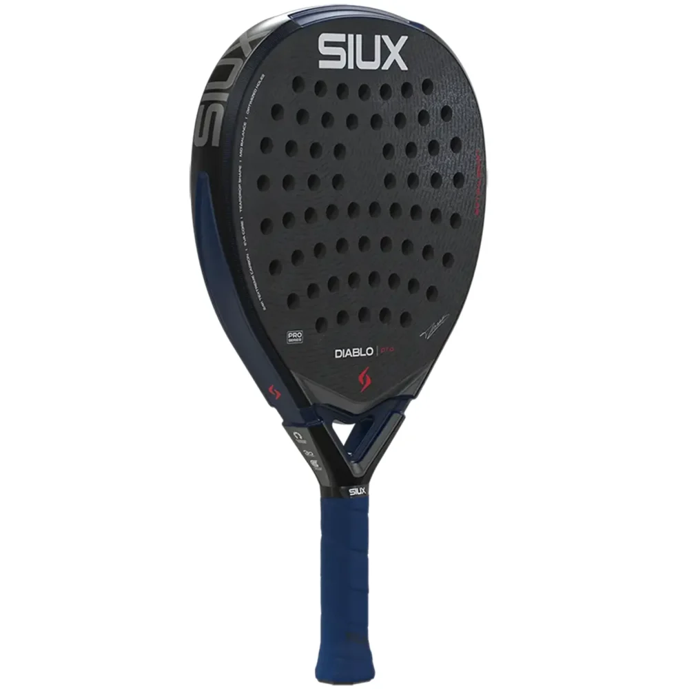 Siux Diablo Pro 2026 Padel Racket Tino Libaak Night Blue - Image 3