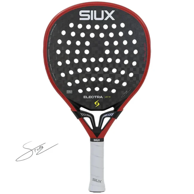 Siux Electra Pro 2026 Padel Racket Fire Red 01