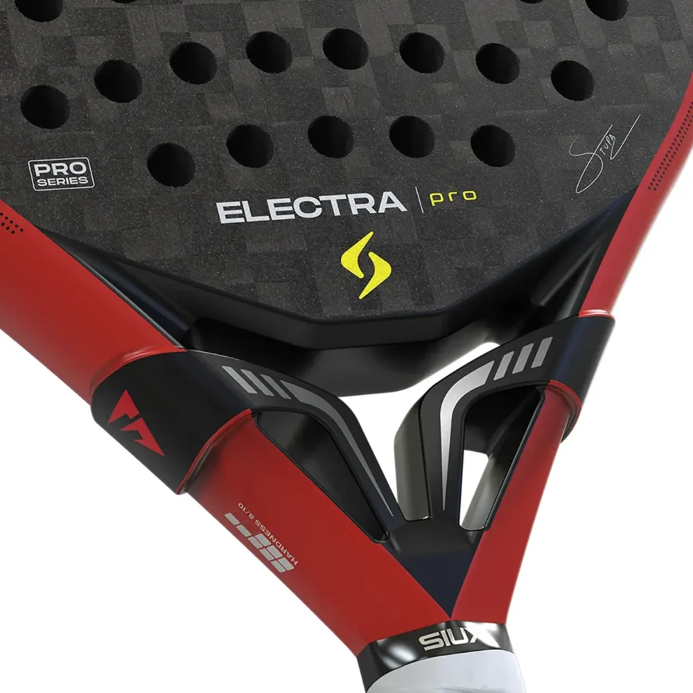 Siux Electra Pro 2026 Padel Racket Fire Red 07