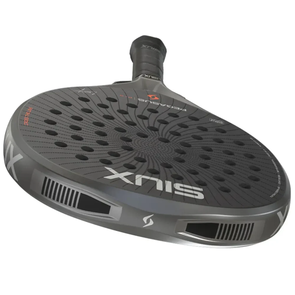Siux Pegasus Pro 2026 Padel Racket Alex Chozas Grey 03