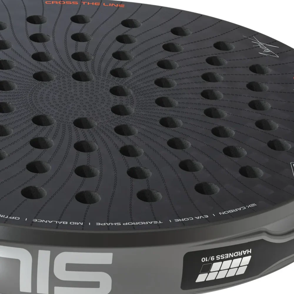 Siux Pegasus Pro 2026 Padel Racket Alex Chozas Grey 07