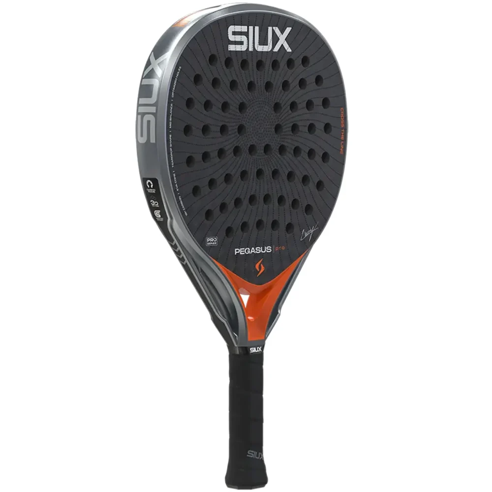 Siux Pegasus Pro 2026 Padel Racket Alex Chozas Orange 06