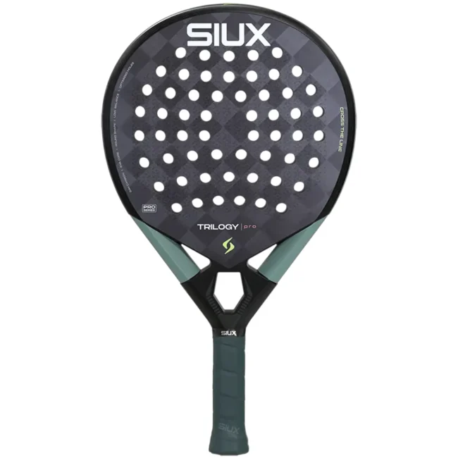 Siux Trilogy Pro 2026 Padel Racket Noir Fog 01