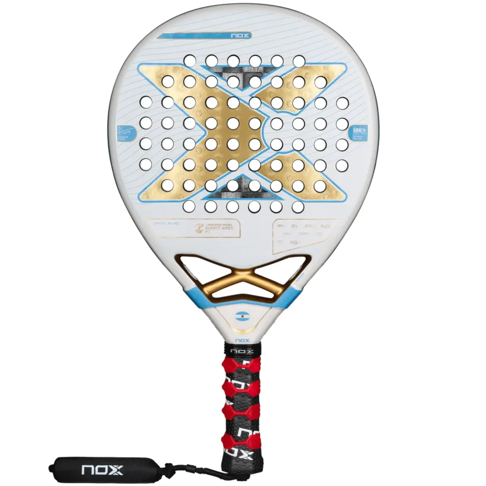 NOX AT10 Luxury Genius 18K Buenos Aires Limited Edition Padel Racket 05