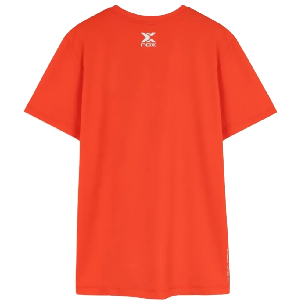 NOX Team Men's Padel T-Shirt Red 02