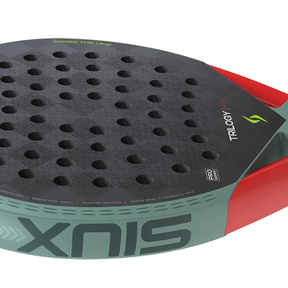 Siux Trilogy Pro 2026 Padel Racket Ash Green 02