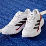 ADIDAS Courtquick Padel Shoes 2026 White Orange 04
