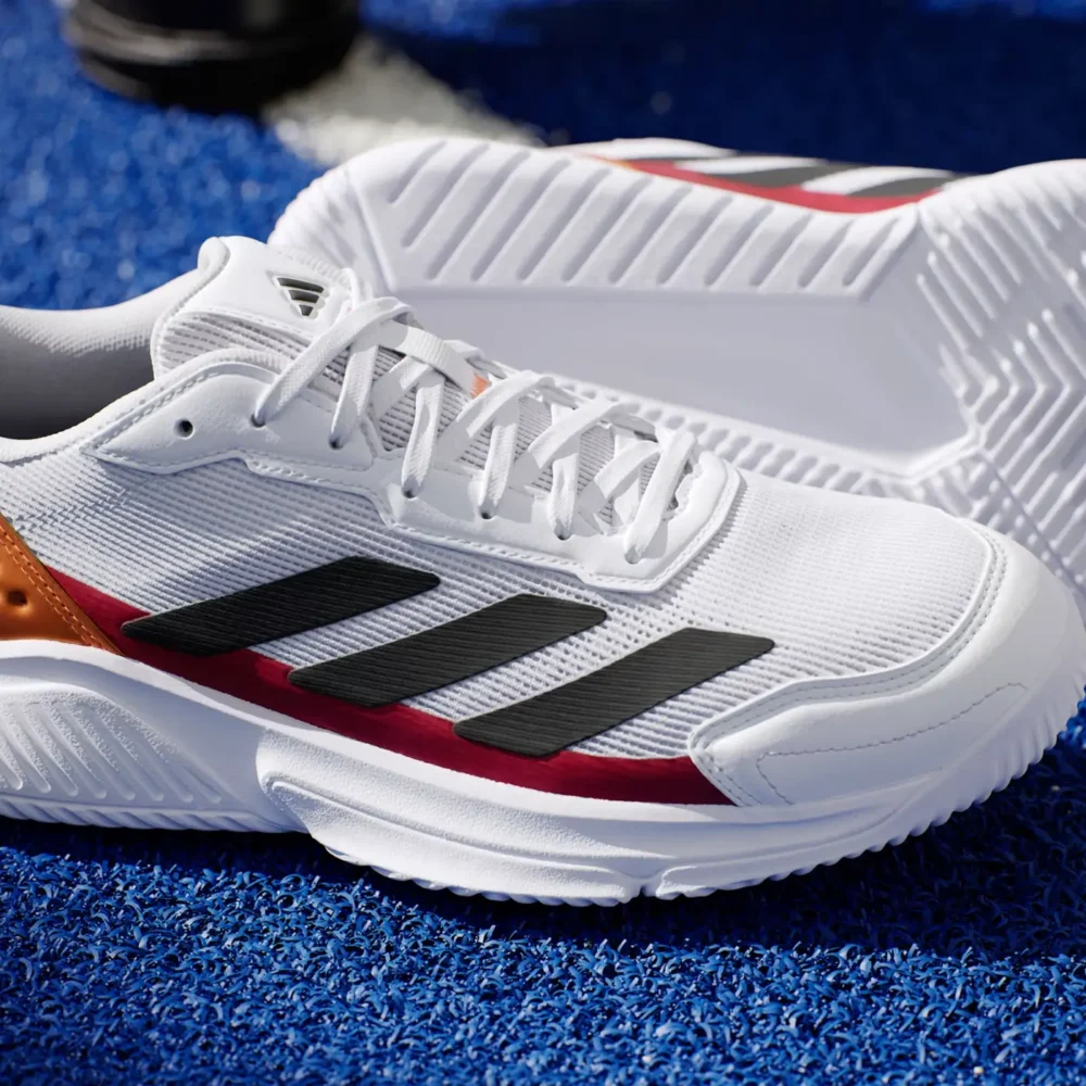 ADIDAS Courtquick Padel Shoes 2026 White Orange 10