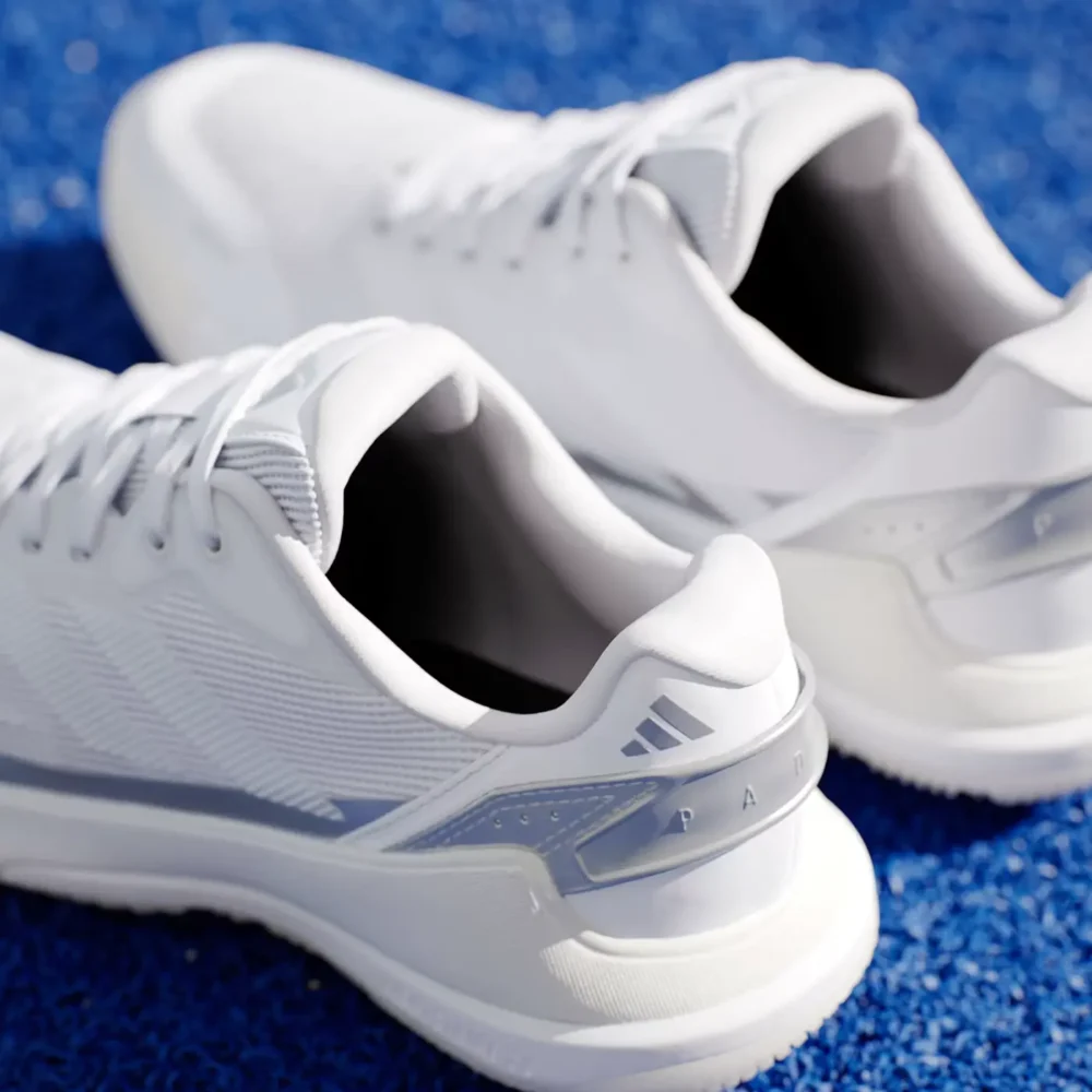ADIDAS Crazyquick Lightstrike Padel Shoes 2026 White Metalic Silver 08