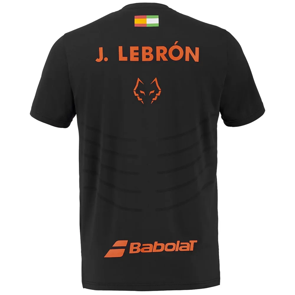 BABOLAT Réplica Juan Lebrón Padel Shirt 2026 Black 03